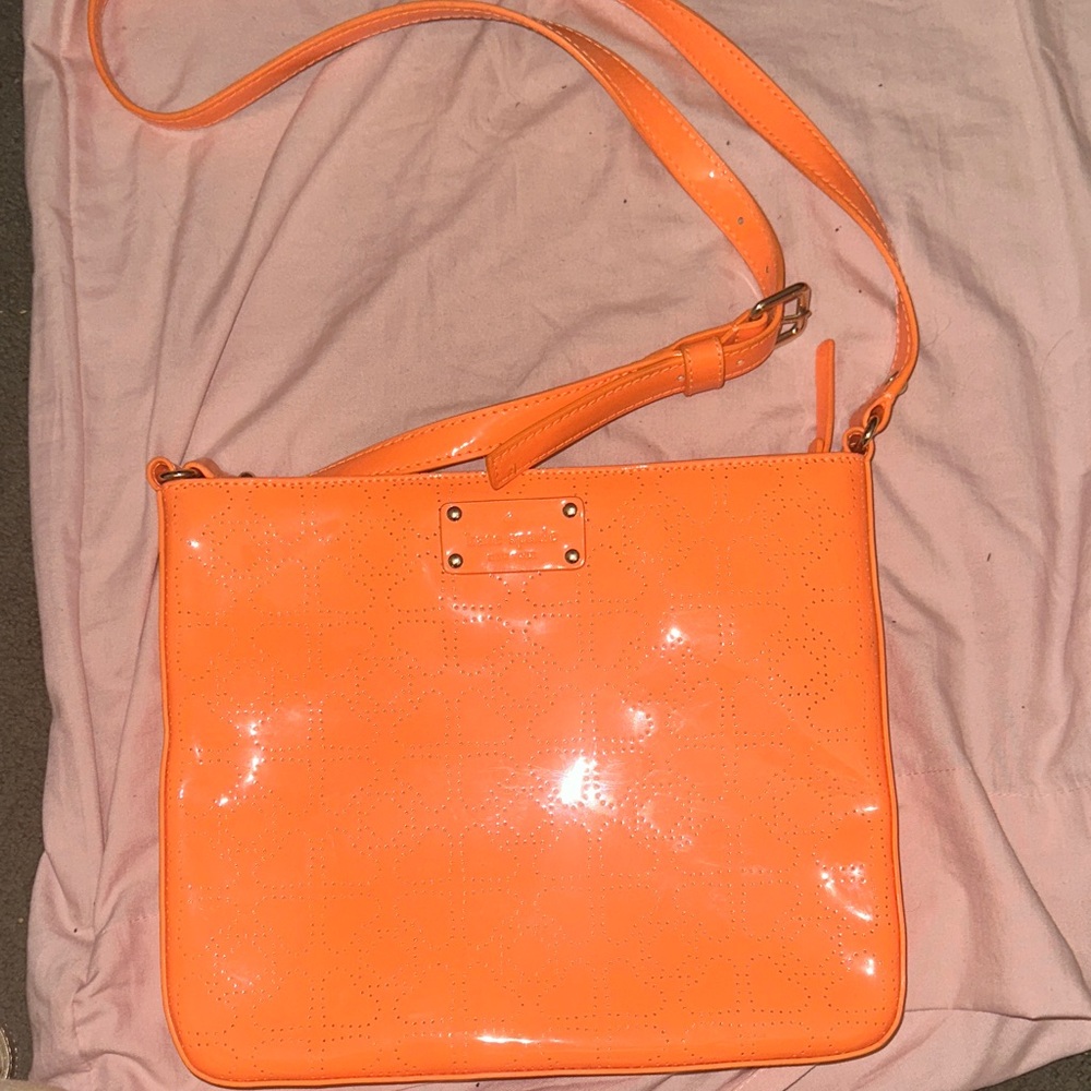 Kate Spade Vibrant Orange Crossbody Bag